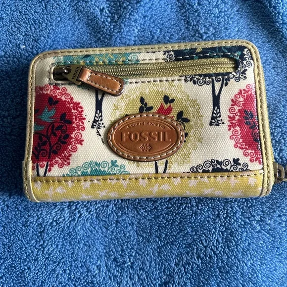 Multicolored FOSSIL wallet - Picture 1 of 9